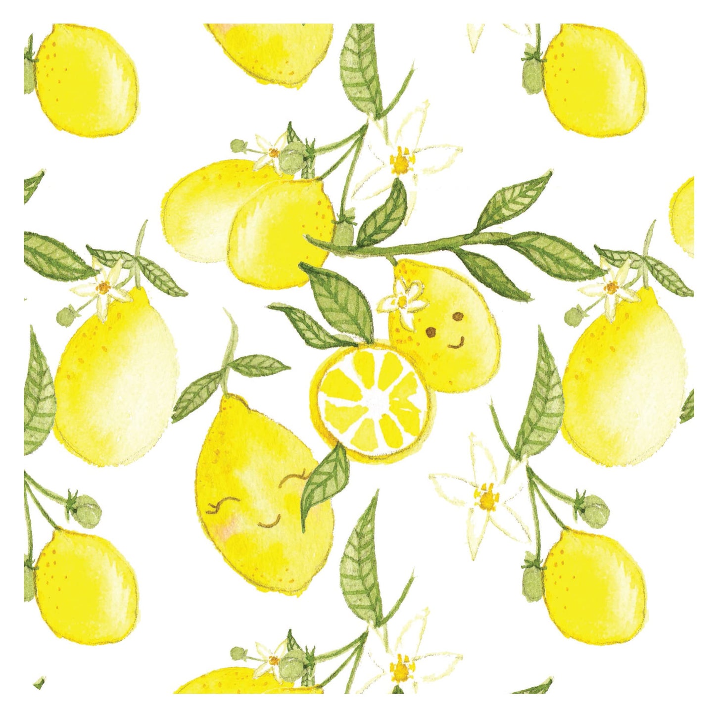 Bapronbaby Fresh Lemon Splash Mat - Waterproof Catch-All For Under High Chairs, Floors, Tables, Playtime Or Arts & Crafts - Mach