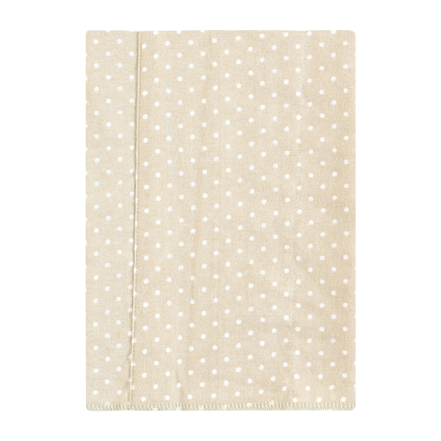 Hudson Baby Unisex Baby Flannel Burp Cloth 7Pk, Pink Taupe Bear, One Size