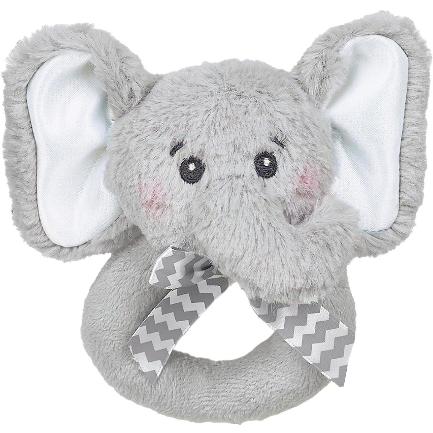 Bearington Baby Lil Spout, 5.5 Inch Gray Elephant Plush Stuffed Animal, Baby Elephant Baby Stuff