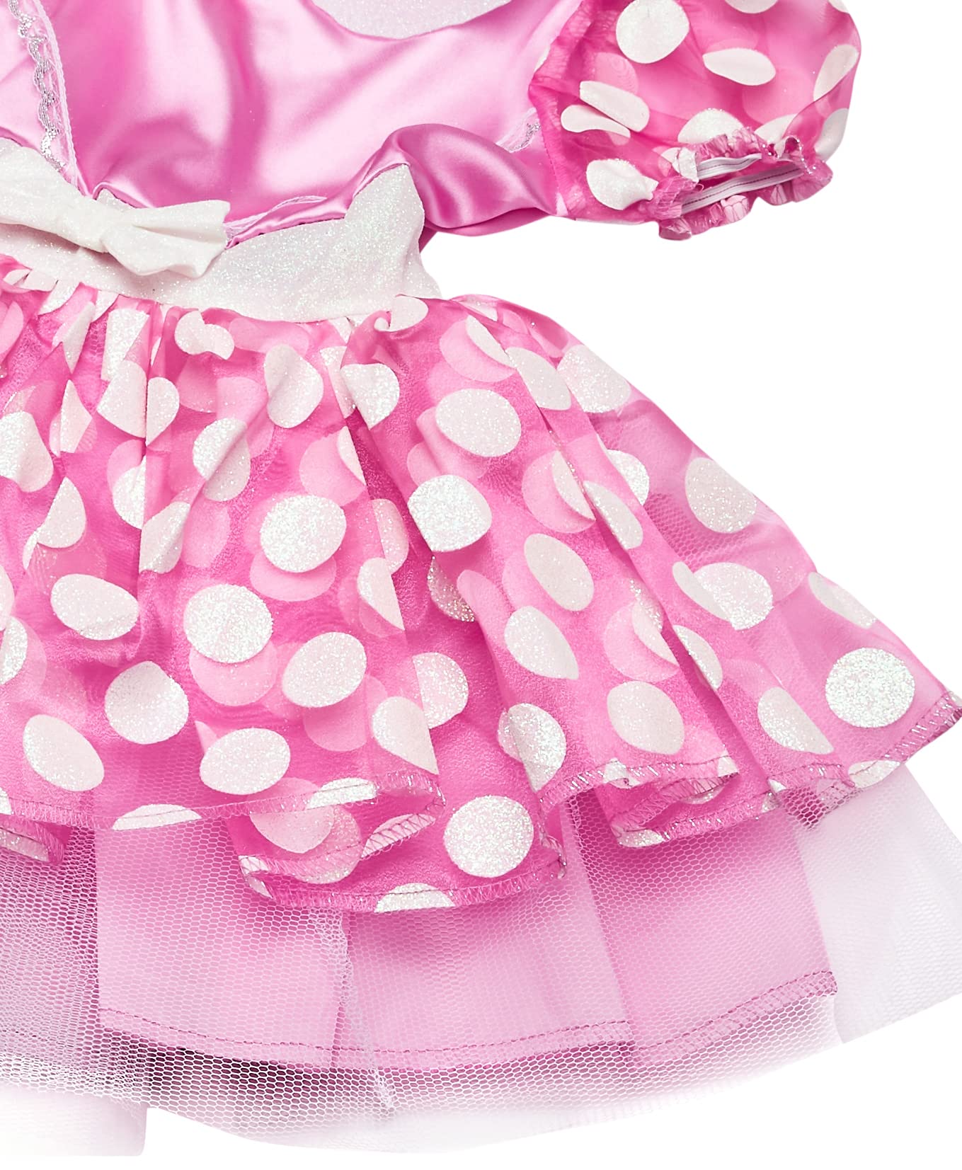 Disguise Disney Minnie Mouse Classic Tutu Girls' Costume, Pink Large (4-6X)