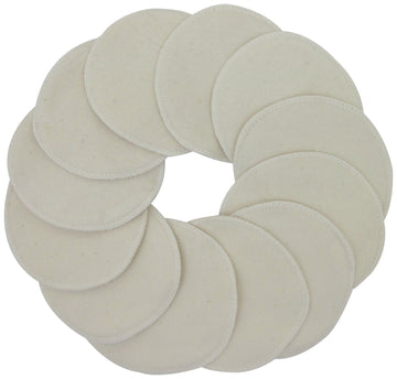 Tl Care Twin Pack Nursing Pads Made With Organic Cotton, Natural Color, 12 Count