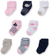 Luvable Friends Baby Boys Newborn And Terry Socks, Sailboat, 6-12 Months Us
