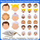 Craftstory 116 Pcs Social-Emotional-Learning-Activities for Kids - 6 Family Feelings-Board-Games, Autism Sensory Toy Learning Ma