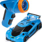 Air Hogs, Zero Gravity Light, Light-Guided Wall Racer, Wall Climbing Race Car,Blue