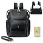 Miss Fong Diaper Bag Backpack Baby Diaper Bag, Leather Diaper Bag Backpack Diaper Bag Purse With 13 Pockets Diaper Bag Organizer