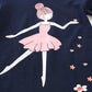 Girls Pajamas Set Toddler Dancing Girls Pjs 100% Cotton Long Sleeve Kids Sleepwear Sets Size 2T