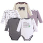 Yoga Sprout Cotton Bodysuit, 5 Pack, Mountains, 6-9 Months