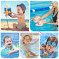 Durio Reusable Diapers Baby Washable Baby Swim Diapers Unisex Infant Swim Diaper Waterproof Baby Swimming Diaper White White 3-6