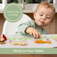 Cocomelon Silicone Placemats For Toddlers - Non Slip Placemats For Kids, Reusable Portable Kids Placemat For Dining Table, Baby