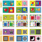 teytoy My First Soft Book, Nontoxic Fabric Baby Cloth Activity Crinkle Soft Books for Infants Boys and Girls Early Educational T