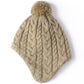 Duoyeree Boys Winter Hat Toddler Beanies Girls Knitted Cap Classic Twist For Baby Kids Warm Ear Flap 2-4T 4-7T