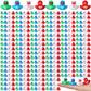 MiniInflat 400 Pcs Christmas Rubber Ducks Assorted Rubber Duckies Bulk Xmas Mini Pool Bath Toy Ducks Small Tiny Ducky for Christ