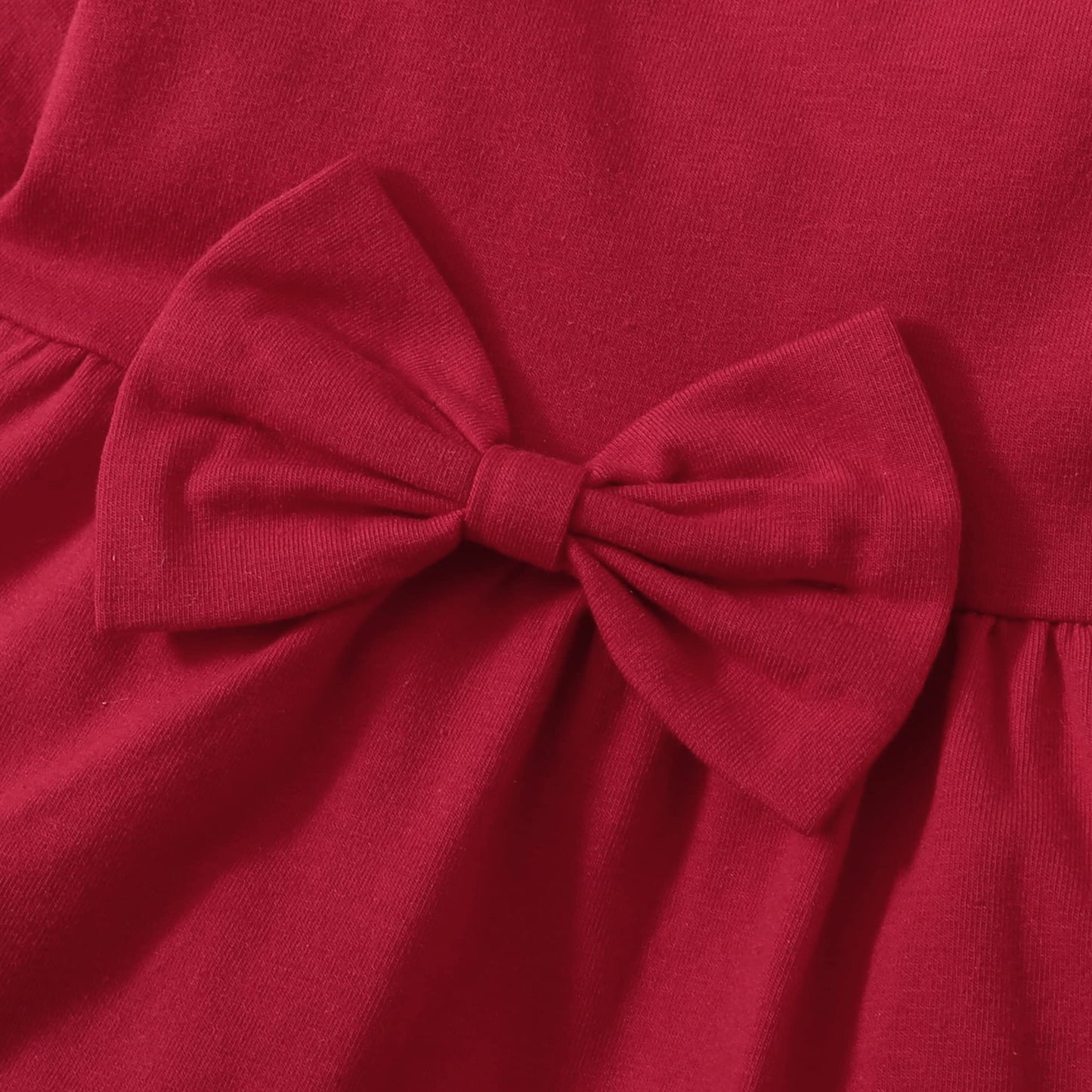 Xuanhao 12-18 Month Girl Clothes Christmas Gifts For Girls Baby Christmas Outfits Sets Long Sleeve Ruffle Tops Stripe Pants Baby