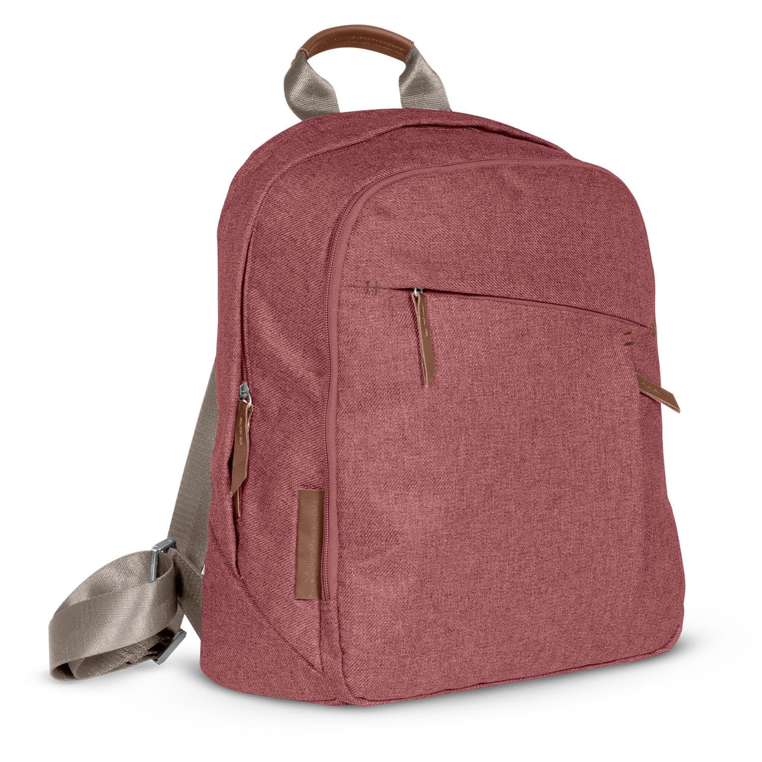 Uppababy Unisex Baby Changing Backpack, Lucy (Rosewood M  Lange/Saddle Leather)