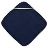 MomS Home Super Soft Organic Cotton Baby Hooded Wrap Towels  02 Years  Navy