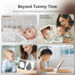 IEATFO Tummy Time Play Set Adjustable Angle, Double-Sided Design, Montessori Tummy Time Toys Large Baby Safe Mirror and Card Dis