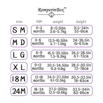 Romperinbox Unisex Solid Baby Bodysuit 0-24 Months (12-18 Months, Purple Long Sleeve)