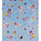 Pookie Plastic Sheet | Rubber Sheet For Babies | Bed Wetting Protector | 012 Months | 90 X 90 Cm (Blue Bunny)
