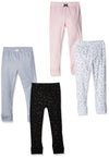 Hudson Baby Unisex Baby Cotton Pants And Leggings Dreamer, 0-3 Months