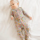 Vaenait Baby Toddler Boys Girls Solid Footie Pajama Cozy Modal Floral 3-6M