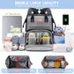 Lexiroman Diaper Bag Backpack, Large Capacity Multifunction Diaper Backpack With Changing Pad For Boy Girl, Travel Baby Bag For