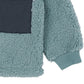 Gerber Unisex Baby Toddler Boys Girls Sherpa Fleece-Lined Zip Up Jacket, Medium Blue