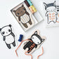 Wee Gallery Baby Animals Lacing Cards for Toddlers, Sewing Board Activity for Children, Kids Travel Activity to Improve Motor Sk