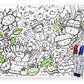 Modern-Twist Garden Play + 4 Mark, Mat & Marker Set