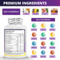 NuBest Tall Kids - Multivitamins & Minerals for Age 2 to 9 - Bone Strength & Immunity Support - Helps Kids, Toddlers Healthy - A