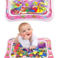 MUREN Tummy time Play mat for Babies (Size 24x20) LeakProof Water Crawling Inflatable Mat with 5 Floating Toys for 3 4 5 6 7 8 