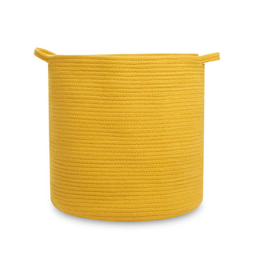 Natemia Rope Storage Basket- Nursery Bin And Toy Organizer (15X15X14), Laundry Basket, Basket For Towels, Pillows And Blankets,