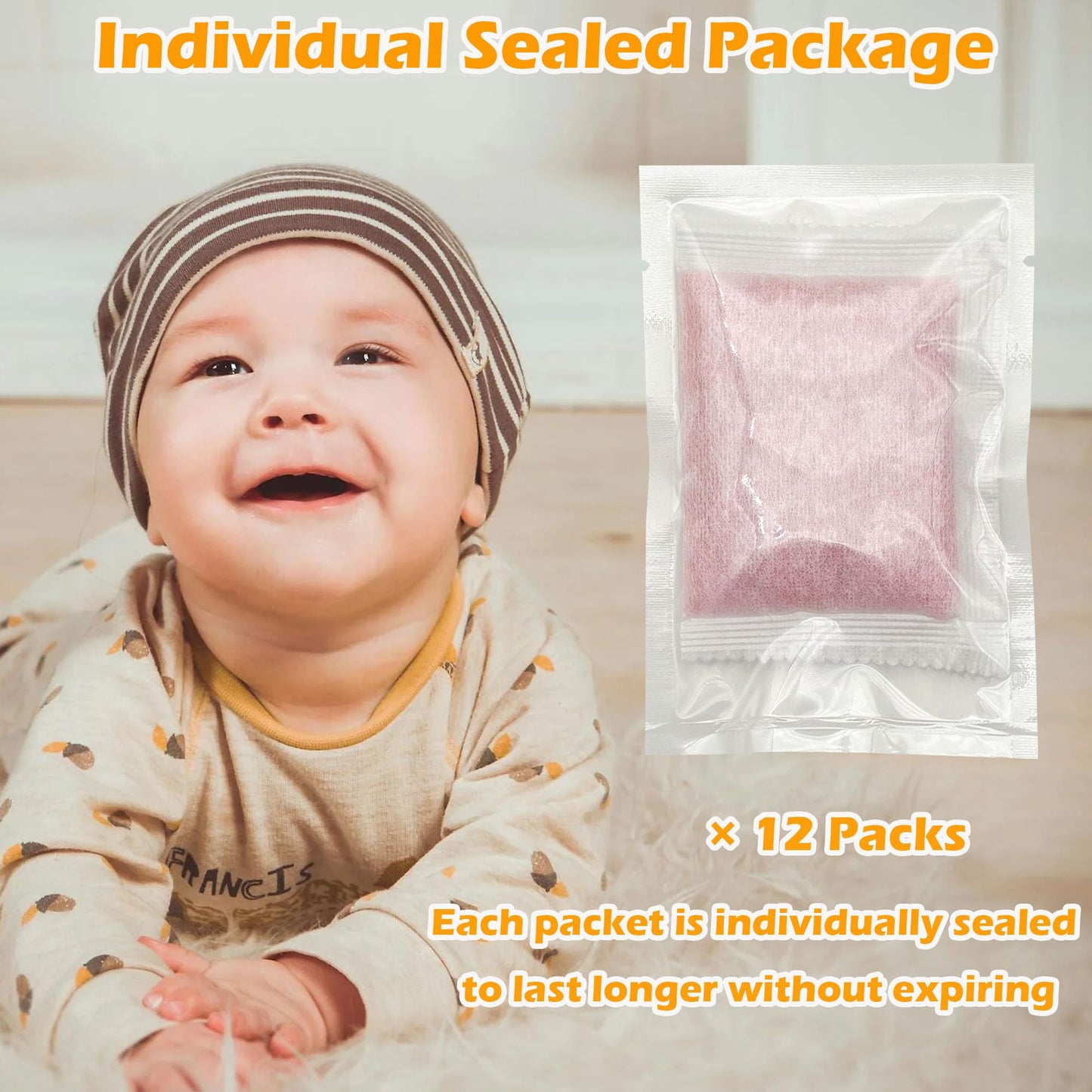 12 Pack Odor Removing Refills For Munchkin Pail Diaper, Diaper Pail Deodorizers Odor Absorber For Munchkin Deodorizing Discs