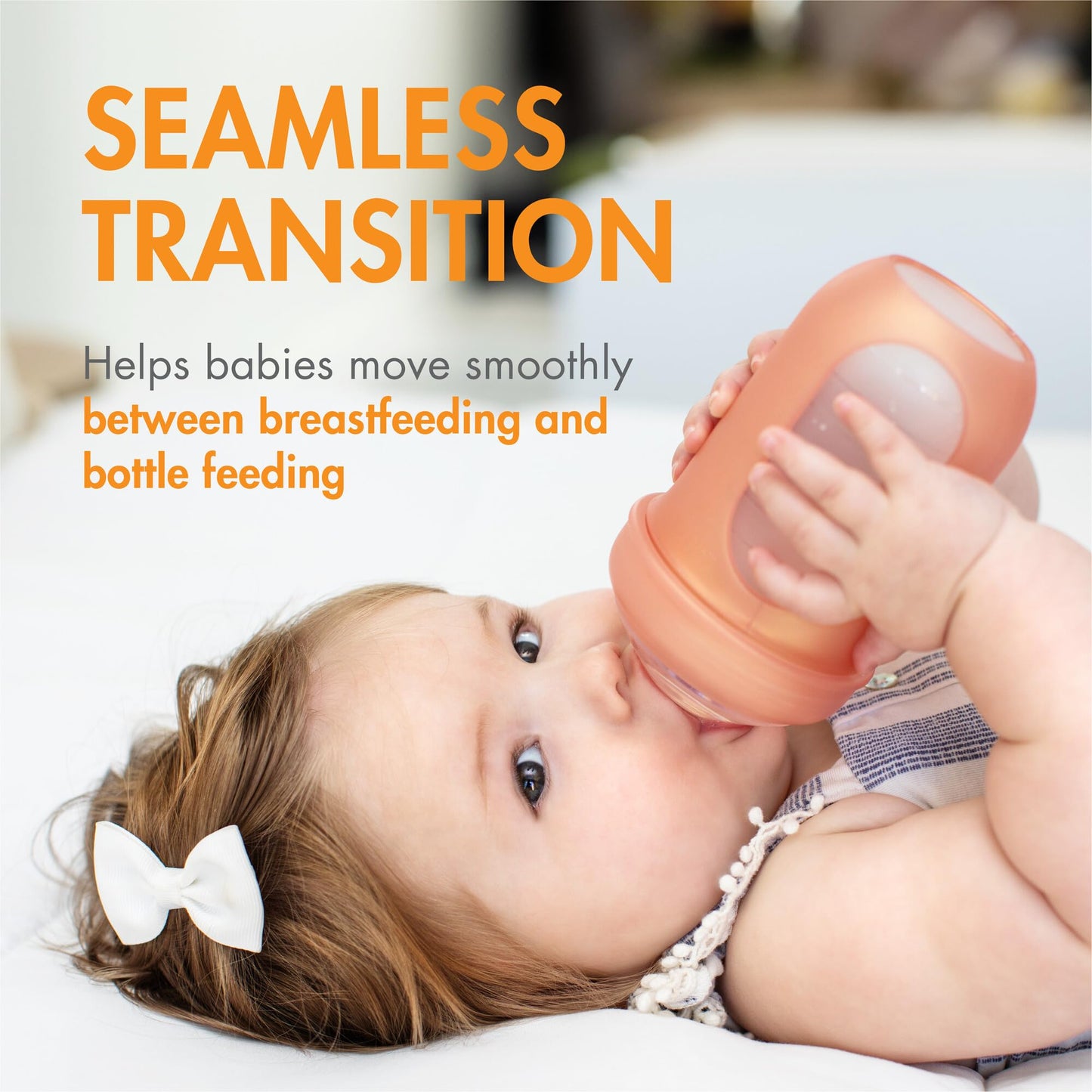 Boon Nursh Curve Silicone Baby Bottle Nipples - Platinum Food-Safe Silicone Bottle Nipples - Fast Flow Nipples For Baby Bottles