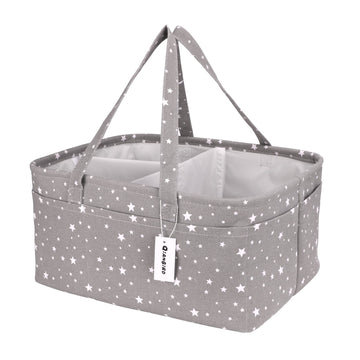 Qianbird Baby Diaper Caddy Organizer Extra Large Diaper Caddy Organizer For Boy Girl Diaper Holder Tote Bag For Changing Table C