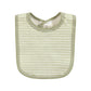 Touched By Nature Unisex Baby Organic Cotton Bibs, Peas And Thank You, One Size