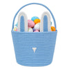 Easter Basket, Easter Bunny Basket with Handle, Easter Baskets for Kids, Baby Gift Basket, Egg Buckets Gifts Tote Bags Egg Hunt 