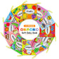 OKOOKO Soft Baby Books 12PCS Soft Cloth Books Bath Books Crinkle Washable Non-Toxic Early Education Preschool Learning Toy for N