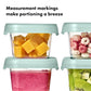 Oxo Tot Baby Blocks Food Storage Containers (4 Oz.) - Opal