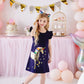 Dxton Toddler Baby Girls Dresses Summer Short Sleeves Dresses Outfits Sh6488 3T