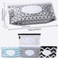 Febsnow 4 Pack Baby Wipe Dispenser, Portable Refillable Wipe Holder, Baby Wipes Container, Wipe Dispenser, Reusable Travel Wet W