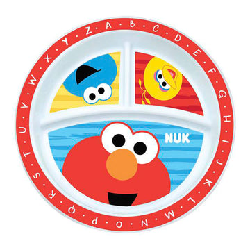 Nuk Sesame Street Plate 1 Count (Pack Of 1)