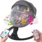 Baby Swing for Infants,Comfort Cradling Baby Rocker Portable Newborn Swing with Music/Remote Control/Timing Function,Black