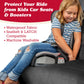 Lusso Gear Car Seat Protector For Baby Car Seat (Bench Seat Cover) - Waterproof - Thick Padding - Protects Fabric Or Leather Sea