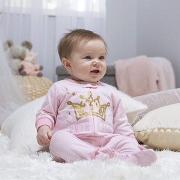 Gerber Baby Girls 2-Pack Sleep 'N Play Princess Arrival 6-9 Months