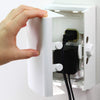 Baby Safety Outlet Cover Box [Patent Pending] Double Lock For Much Better Toddler Proofing, Easier Operation, Simple 3 Step Inst