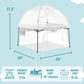 Dream On Me Ziggy Square Baby Playpen With Canopy, Portable And Lightweight Playpen For Babies And Toddler, Indoor And Outdoor P