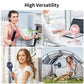 Lerat Portable Stroller Fan With Flexible Tripod, 3 Speeds Rechargeable Handheld Personal Fan, 360Rotate Battery Operated Clip F