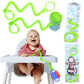 Brilli Baby Cup Catcher 2 Pack Patented Safety Tether Strap, Attach Sippy Cups, Bottles, Toys, Pacifiers To Stroller, High Chair