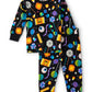 The Children'S Place,Unisex Baby,And Kids, Sibling Matching, Holiday Pajama Sets, Cotton,Allover Halloween Candy,4 Years