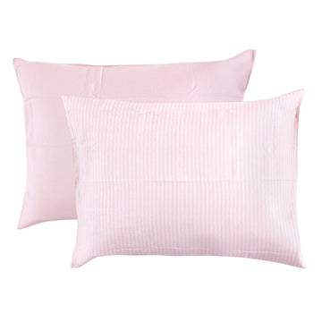 Touched By Nature Unisex Baby And Toddler Organic Cotton Toddler Pillowcase, Barely Pink, One Size